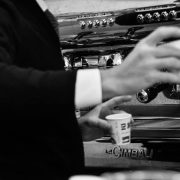 Coffee to go Cimbali espresso