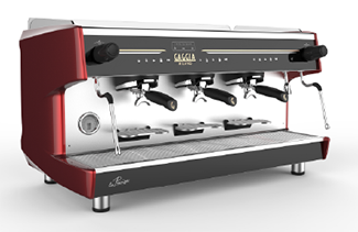 Gaggia La Precisa 3 group traditional barista coffee machine