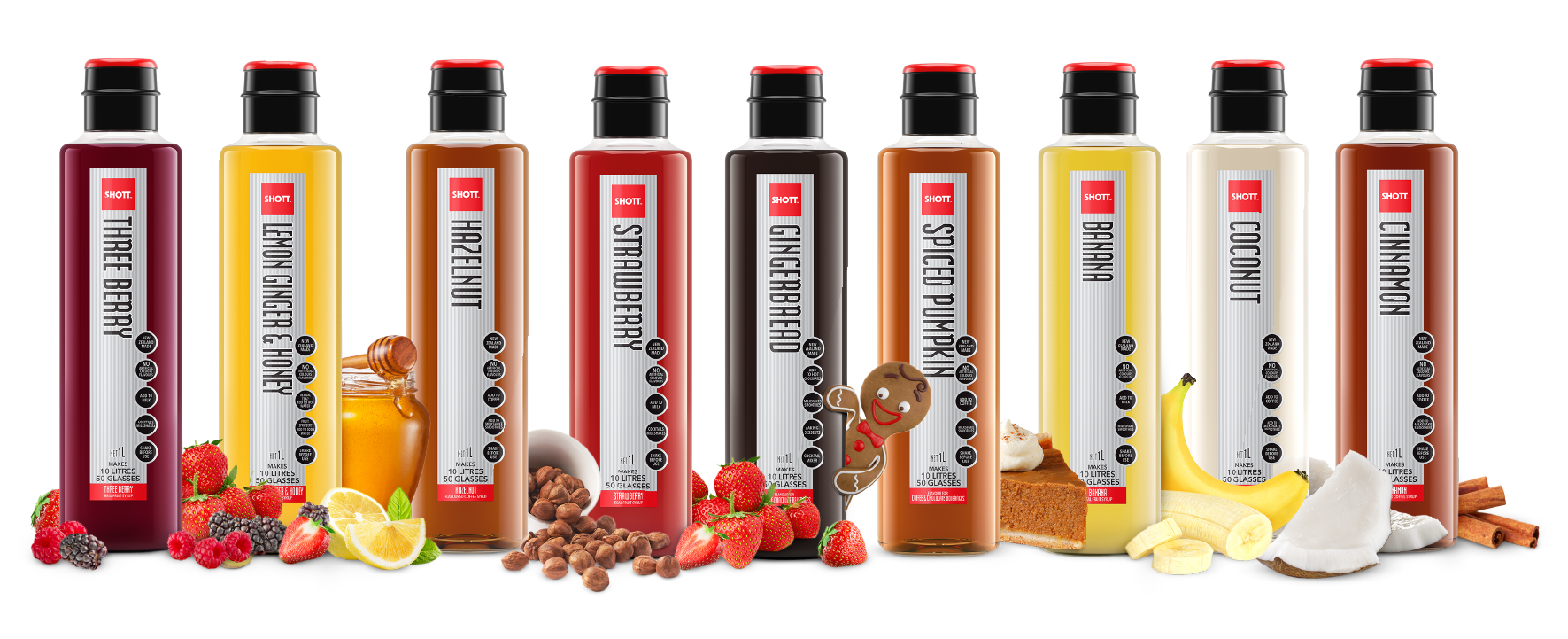 coffee and hot chocolate flavourings