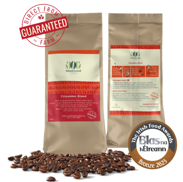 Woodland Tibradden Blend Coffee Beans (1kg)