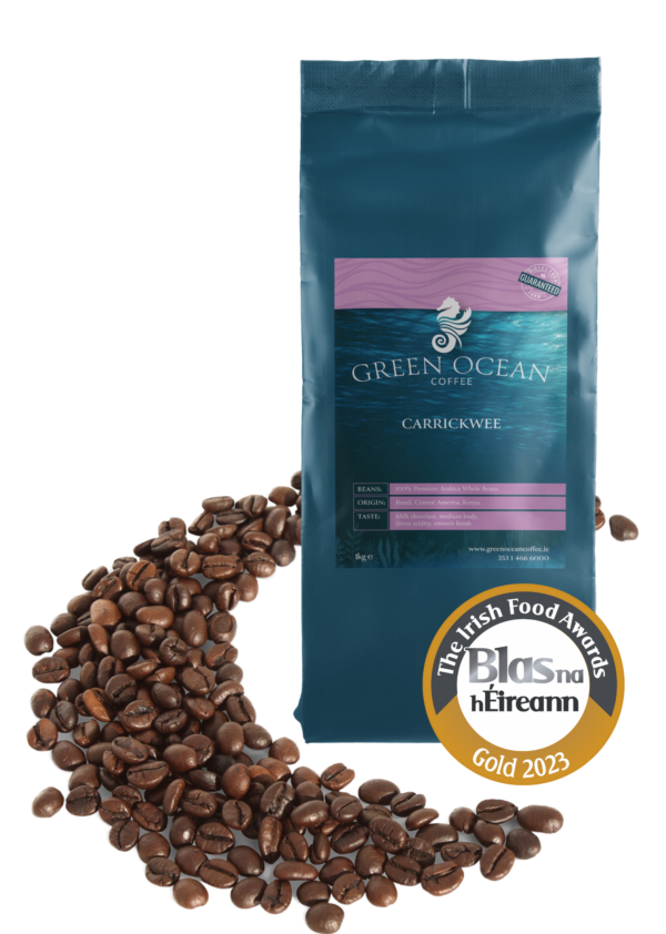 Green Ocean Coffee Carrickwee Blend Ground Coffee (500G)