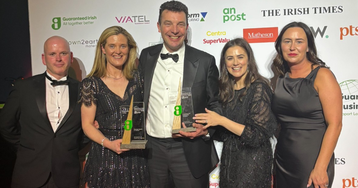 Watermark Team at the Guaranteed Irish Awards